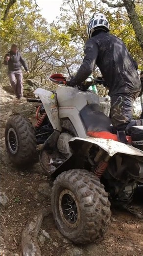 Can-Am Renegade VS Brutal Rock Wall! Absolute Beast!