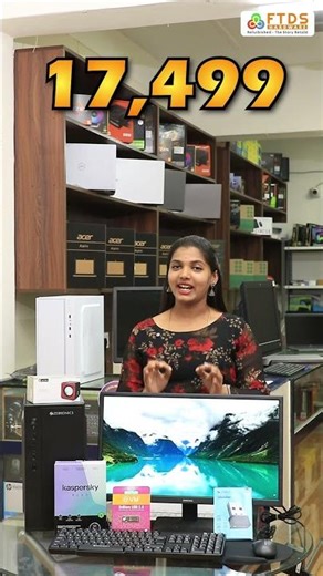 Budget i7 Desktop Deal 💥 Full Setup @ ₹17,499 #ytshorts #budgetpc #desktopsetup #pcsetup