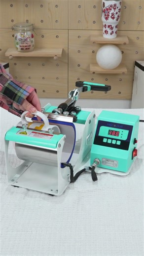 With the mecolour 11oz Mug Heat Press #mecolour #mugheatpress #mugpressmachine #heatpressmachine