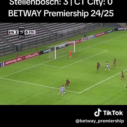 Exciting Betway Premiership 2024/25 Match Highlights: Stellenbosch FC vs Cape Town City