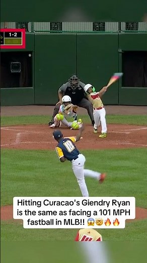 Like facing a 101 MPH fastball in the majors 😮