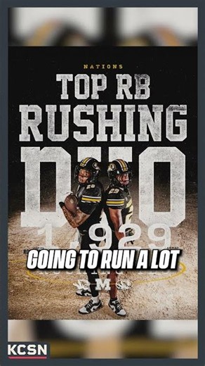 Mizzou has some INSANE talent in the backfield!