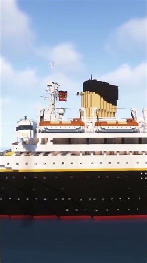 Minecraft MS Britannic 2 #minecraft #titanic #ship #cruise