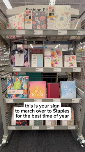Staples on Instagram: "​It’s 👏 that 👏 time. Type A’s, grab your keys and secure your 2026 planners now! #StaplesFinds #planner #organization #plannerlove"