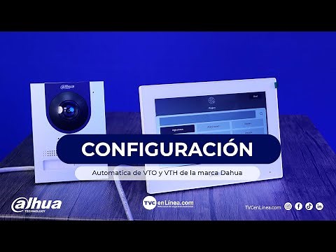 Automatic configuration of Dahua Street Front (VTO) and Monitor (VTH)