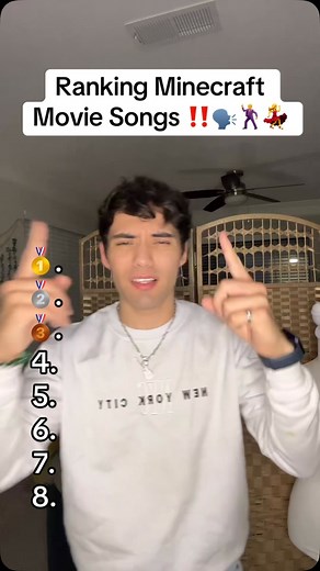 Ranking Minecraft movie songs #Name #Funny #Comedy | Eren Lenox