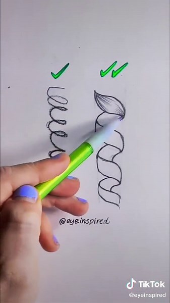 How to draw a spiral ✍ #satisfying #art #artwork #howto #tutorial #draw #drawing #diy #sketch