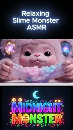 Jelly Slime Monster Plays with Honey Goo | Deep Slime ASMR 🍯 #monsterasmr #CuteMonster #slime