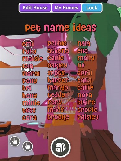 Cute Pet Name Ideas for Adopt Me