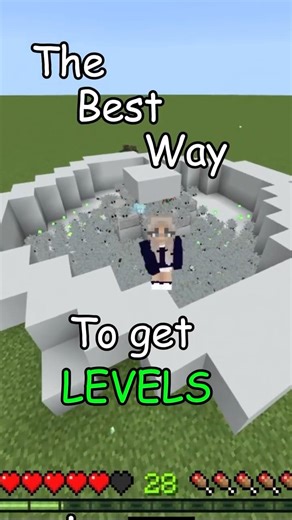The best way to grow your levels in Minecraft!