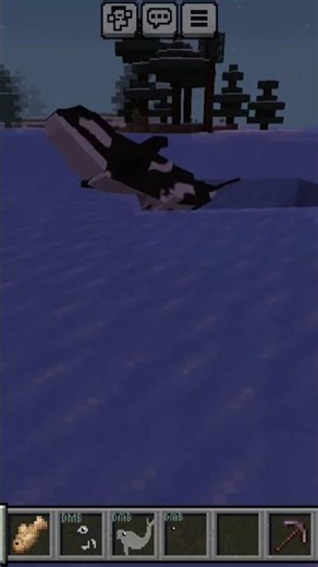 #minecraft #gaming Killer Whale 🐋 Play with me 😻😁😁