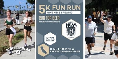 5k Fun Run x Pure Project | 2026 CA Brewery Running Series