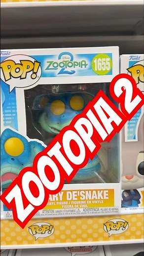 Zootopia 2 Funko Pop First Look! 👀🐾 From the Year’s Most Anticipated Animated Movie!