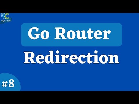 #8 || Go Router Redirect || Flutter Go Router Tutorial