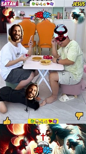 Where Jesus Is, Evil Cannot Stay✅✝️↔️❌👹 #god #fy #jesus #lord #christ #shorts