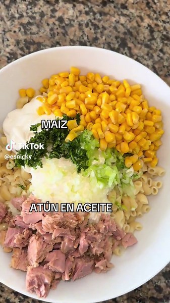 Ensalada de Coditos con Atún en 5 Minutos