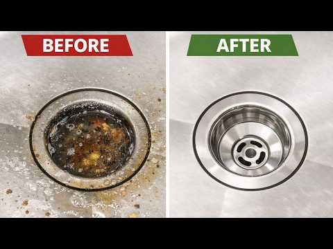Water Won’t Drain? How to Unclog a Kitchen Sink in 1 Minute!
