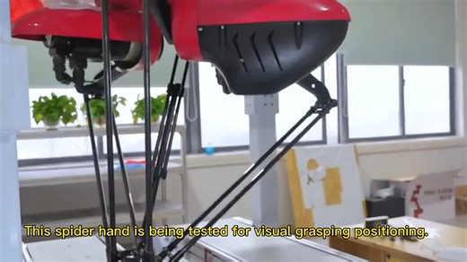 3kg Payload Sorting Industrial Robot Arm New Condition Spider Hand Delta Manipulator with Lifetime Service and Visual System