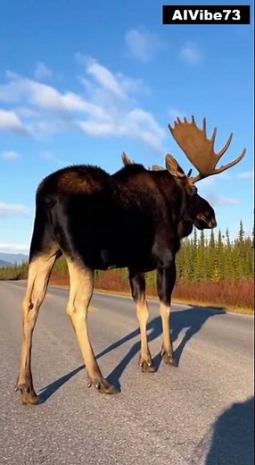 Giant Alaska Moose Scale Comparison | Nature is Terrifyingly Huge