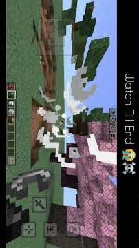 Destroying Every Single Tree with TNT in Minecraft