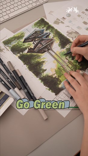 The NEW Goldfaber Sketch Marker is here! Besides high quality, fast drying ink, brush nib and fineliner tip and high performance, what else can our marker offer for you? Well, what about barrel and cap from recycled plastic? For more information, check out: https://www.faber-castell.com/goldfaber-sketch-marker #FaberCastell #GoldfaberMarker #Illustration | Faber-Castell