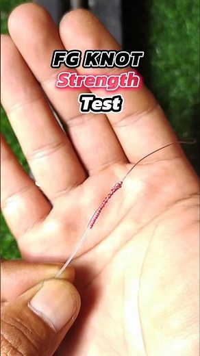 Beyond Expectations - This Fg Knot is very Strong #fishing #fishinglife #fgknot