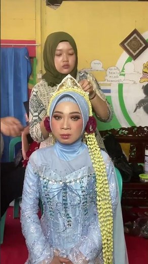 Tutorial Hijab Pengantin Jogja Putri Muslim