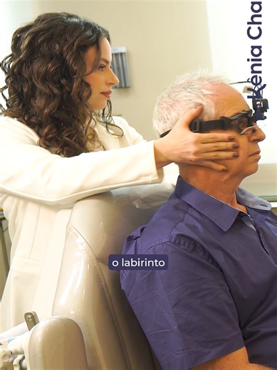 Exame moderno para labirintite: sem desconforto