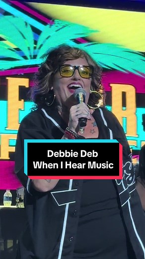 Debbie Deb - When I Hear Music Live Performance