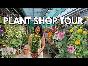 🌷Blooming Beauty Plant Shop Tour | A Walk Through a Plant Paradise 🌿✨