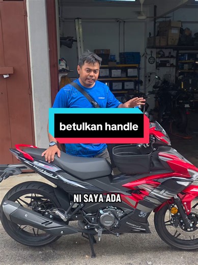Cara Betulkan Handle Motor Senget Modenas Z15GT