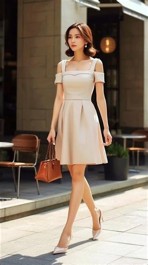 Korean Dress Lookbook S1💫 #KoreanStyle #KFashionTrend #StreetFashion #ElegantLook #minimalist