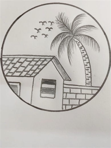 Learn to Draw Stunning House Scenery