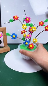 1.2K views · 16 reactions | Making a beautiful flower pot by clay #craft #fbreelsfypシ゚viralシ | Art, Crafts and Journals | Facebook