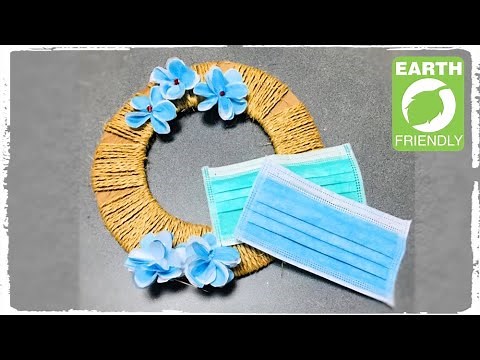 ♻️. RECICLA TUS MASCARILLAS QUIRURJICAS - IDEAS MUY FACILES 😷 DIY