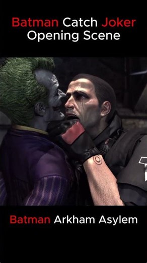 Batman Brings Joker to Arkham 😈 | Opening Scene | Batman Arkham Asylum | Part 1