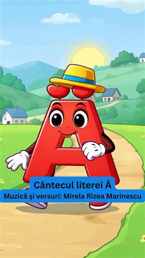 https://youtu.be/UMEaCpbHO2k?si=IgqSyGAbYxaSlKrd 🅰️ Cântecul literei Ă Un cântec educativ vesel pentru copii, potrivit pentru grădiniță și clasa I 🎶📚 🎵 Muzică și versuri: Mirela Rizea Marinescu | Mirela Rizea-Marinescu