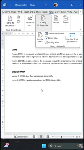 226K views · 4.1K reactions | Aprender a insertar citas y generar...
