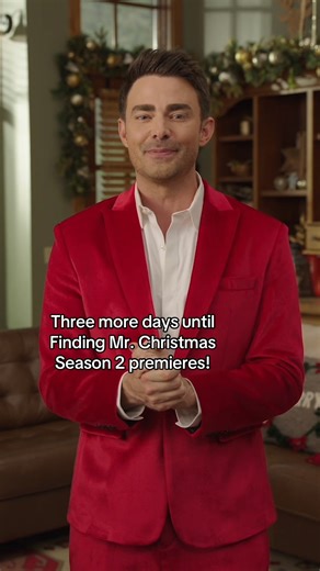 The countdown is on and our sleigh is ready for take-off! Just 3 days until the season 2 premiere of Finding Mr. Christmas. 🎅 | Hallmark Channel