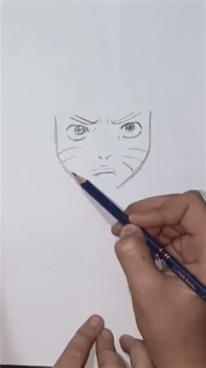 Naruto fastest drawing ever 🔥#trending #drawing #animeeart 👍