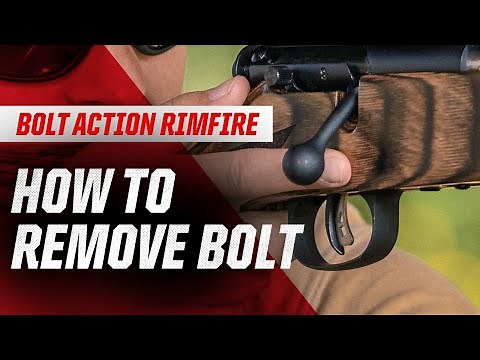 Bolt Removal: Savage Bolt Action Rimfire
