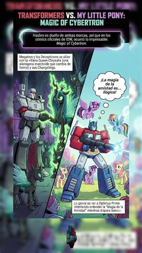 My Little Pony/Transformers: The Magic of Cybertron #transformers