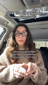 My brain is always working against me😭 the AuDHD panic over time managment is so real #actuallyautistic | Morgan Foley