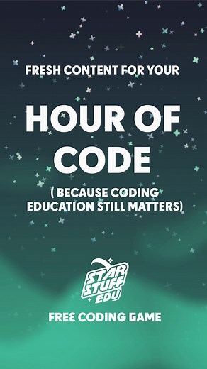AI is everywhere AND critical thinking still matters. Star Stuff Edu teaches logic and problem-solving through playful coding - fresh, fun content for Hour of AI or Hour of Code. | Animo Games