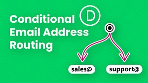 How To Set Conditional Admin Email Address Routing In The Divi Contact Form  - Tutorial by Pee-Aye Creative