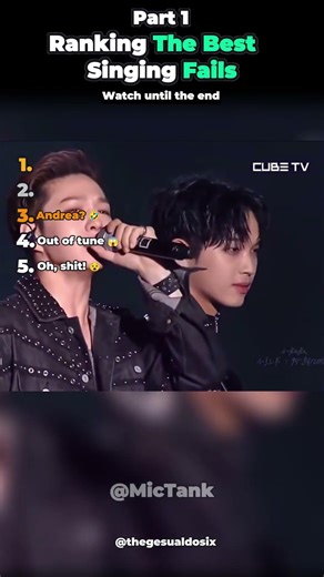 Ranking The Best Singing Fails - (Part 1)