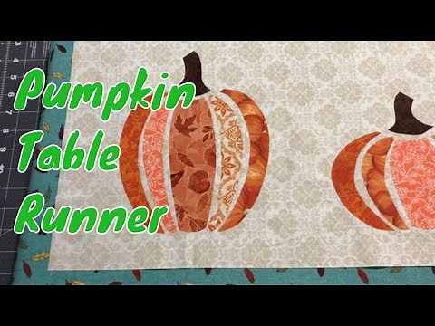 Sew With Me - Let's Sew a Scrappy Pumpkin Table Runner