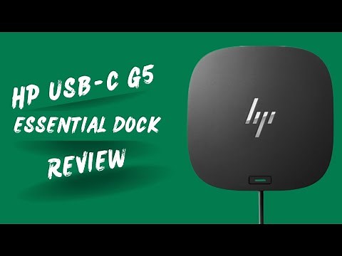 HP USB-C Dock G5 Essential Dock: Streamlined Connectivity Solution Review