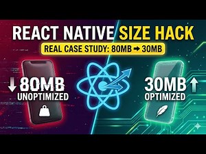 React Native App Size Optimization 80MB to 30MB Case Study