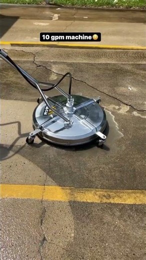 10 Gpm Pressure Washer with a 24" Surface Cleaner! #pressurewashing #pressurewasher #softwash